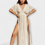 Vestido Maxikimono Estilo Grego