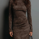 Meredith - Vestido midi chique e descontraído