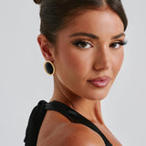 Brincos Eloise - Preto/Dourado