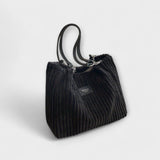 Eline - Bolsa de Ombro em Cordão Macio