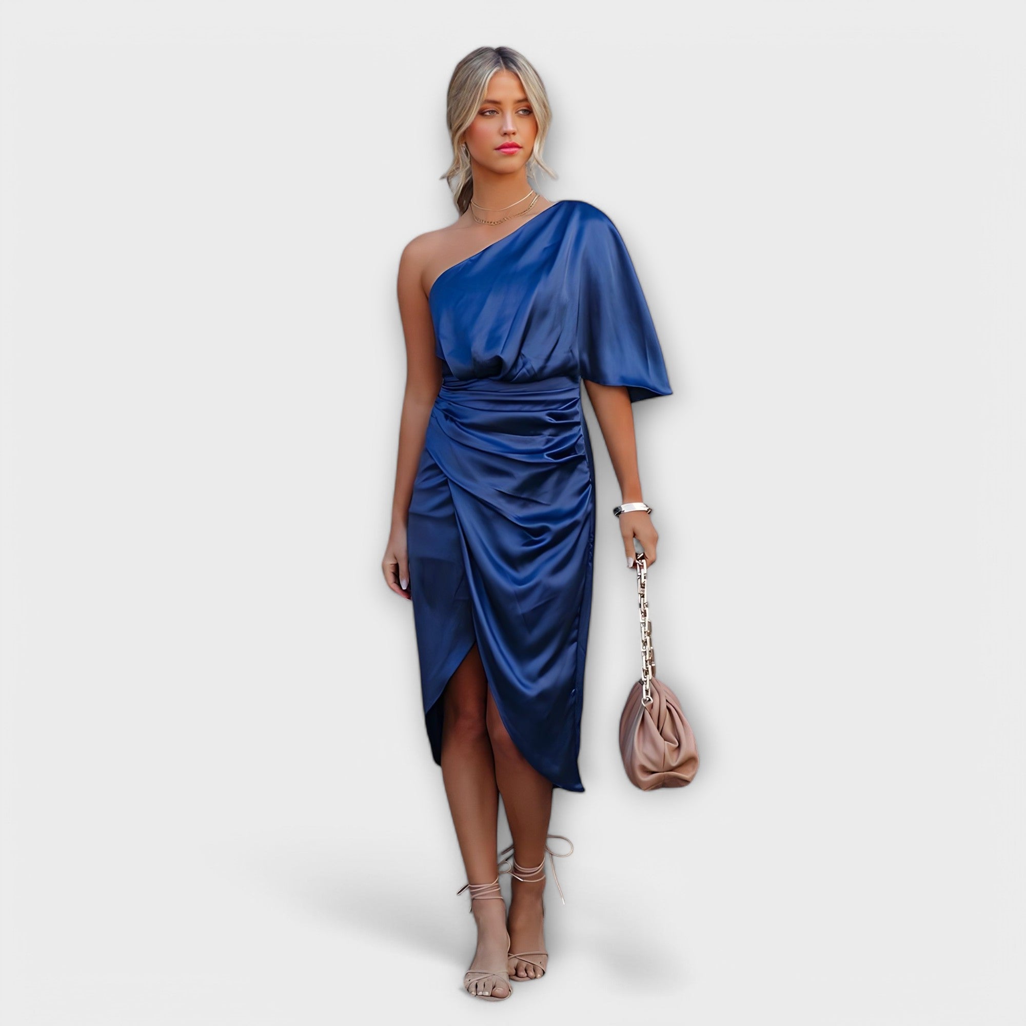 Élise - Vestido de Festa de Seda Luxuosa