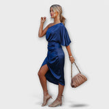 Élise - Vestido de Festa de Seda Luxuosa