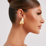 Brincos Fayth Grandes - Ouro