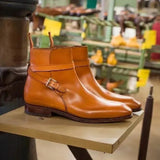 Botas de Couro Genuíno Manuel Acevedo