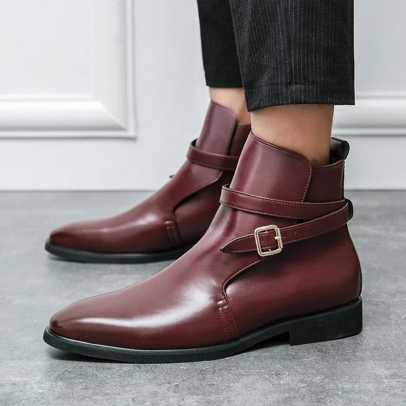 Botas de Couro Genuíno Manuel Acevedo