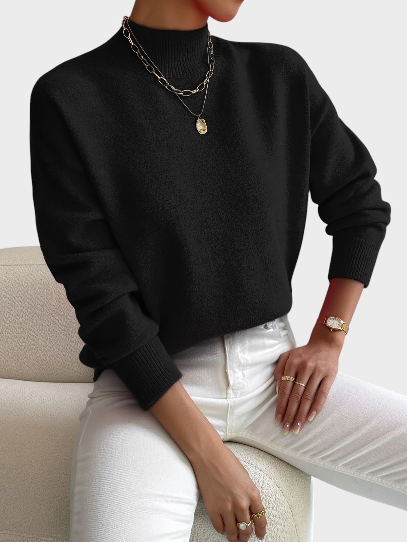 Camisola Alba – Elegância Minimalista em Conforto Total
