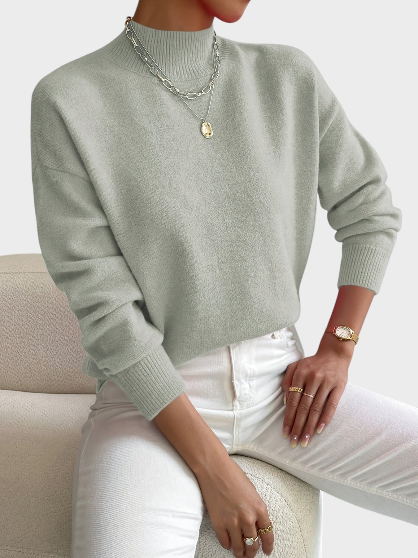 Camisola Alba – Elegância Minimalista em Conforto Total