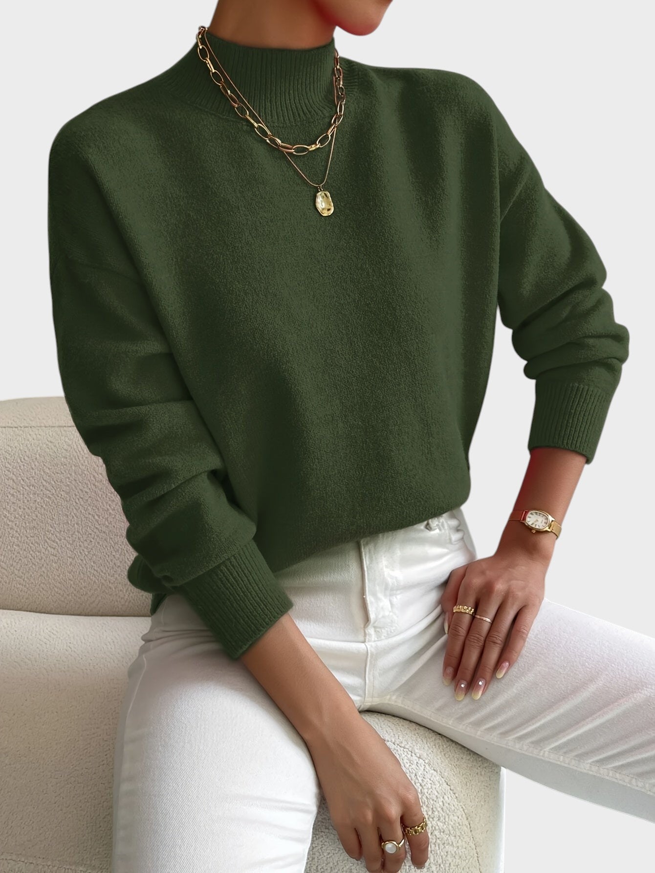 Camisola Alba – Elegância Minimalista em Conforto Total