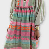 Hermine - Vestido Solto Vibrante