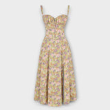 Kiana - Vestido Midi com Corpete