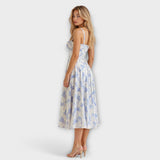 Kiana - Vestido Midi com Corpete