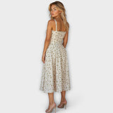 Kiana - Vestido Midi com Corpete