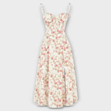 Kiana - Vestido Midi com Corpete