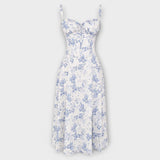 Kiana - Vestido Midi com Corpete