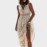 Vestido em estilo boêmio