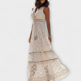 Vestido em estilo boêmio