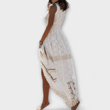 Vestido em estilo boêmio
