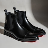 Botas Chelsea de Couro Annibale Carracci