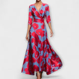 Alma - Vestido Feminino Elegante com Manga