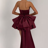 Vestido Mini Trinity - Verniz Cereja