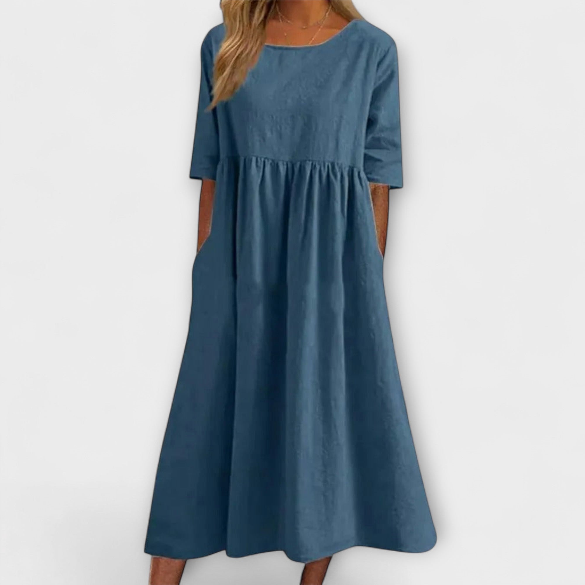 Anja - Vestido com corte solto e elegante