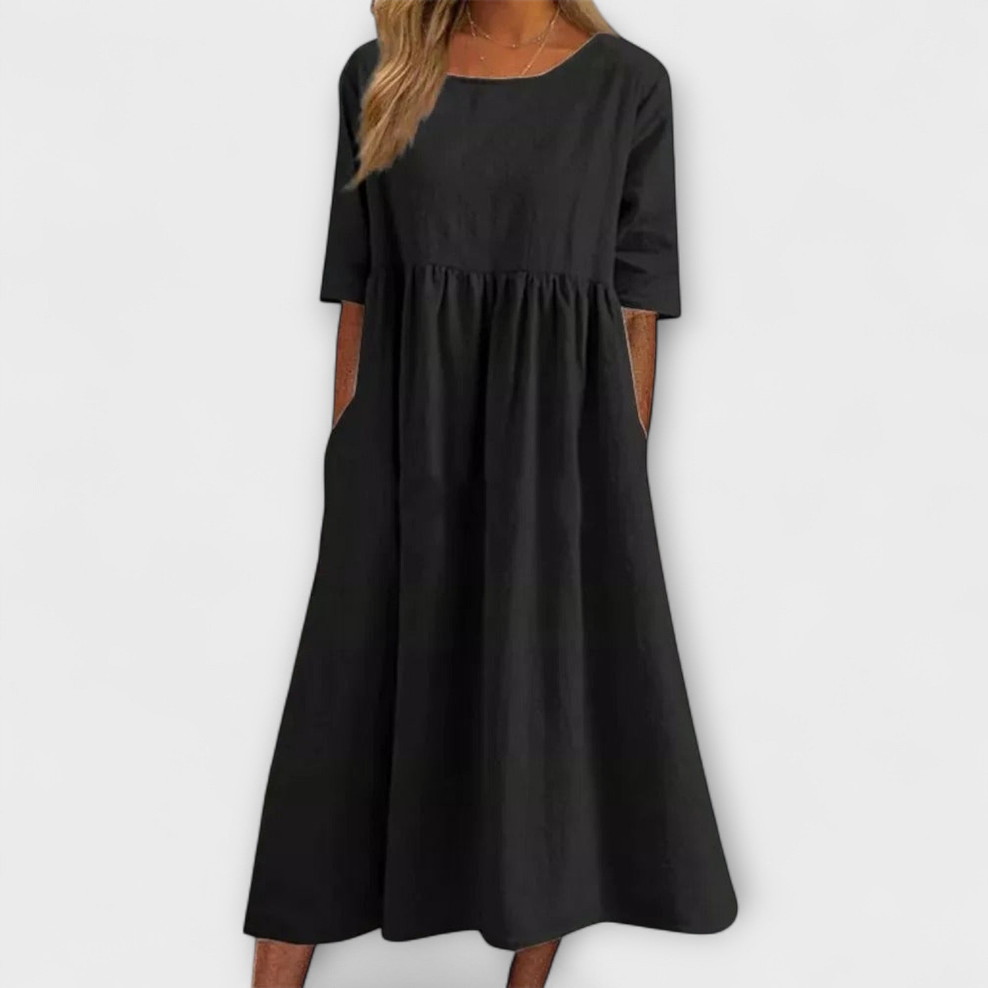 Anja - Vestido com corte solto e elegante