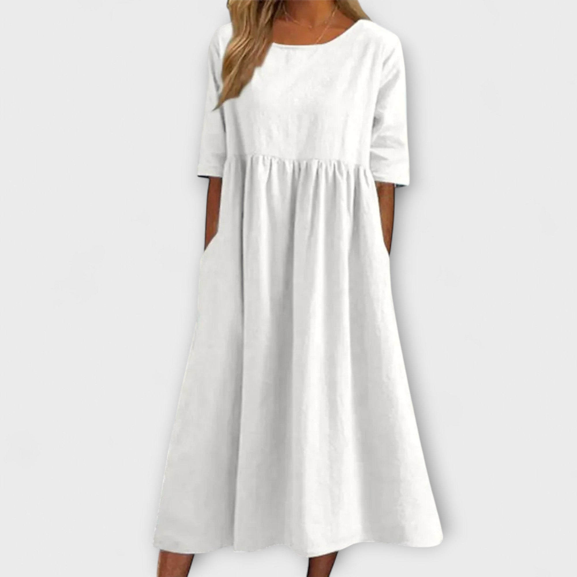 Anja - Vestido com corte solto e elegante