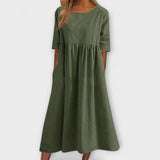 Anja - Vestido com corte solto e elegante