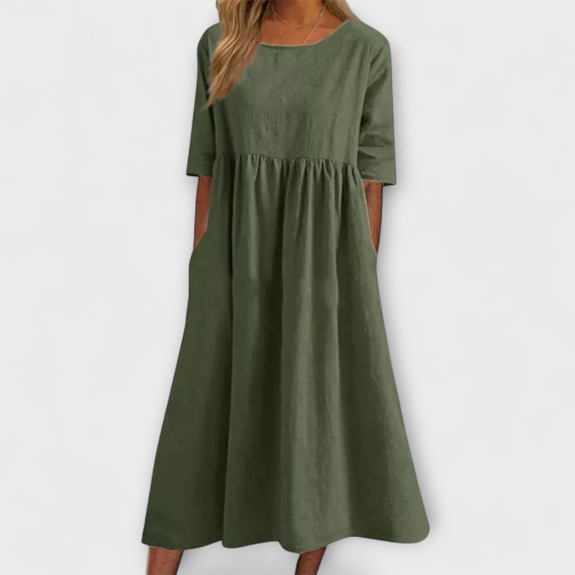 Anja - Vestido com corte solto e elegante