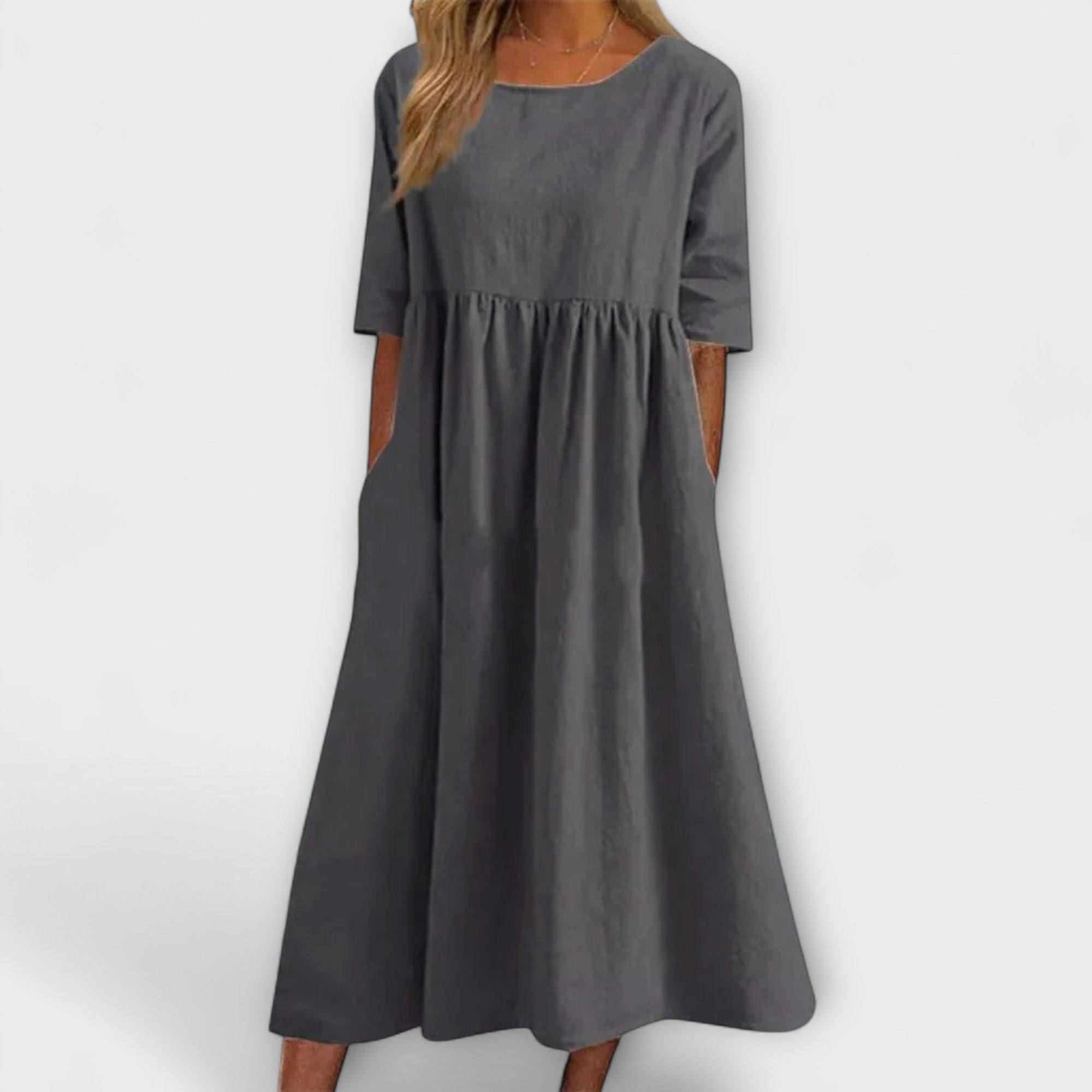 Anja - Vestido com corte solto e elegante