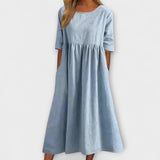 Anja - Vestido com corte solto e elegante