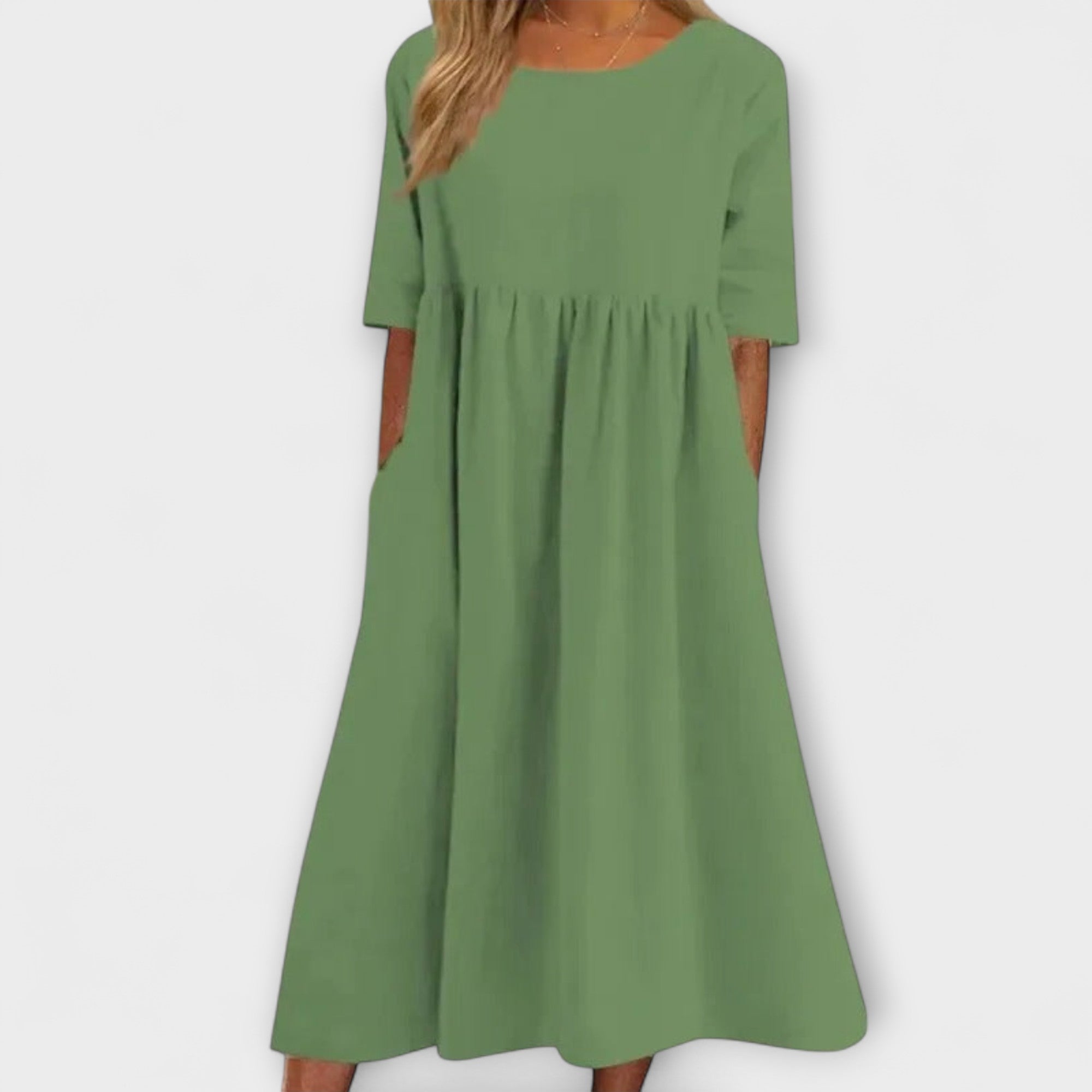 Anja - Vestido com corte solto e elegante