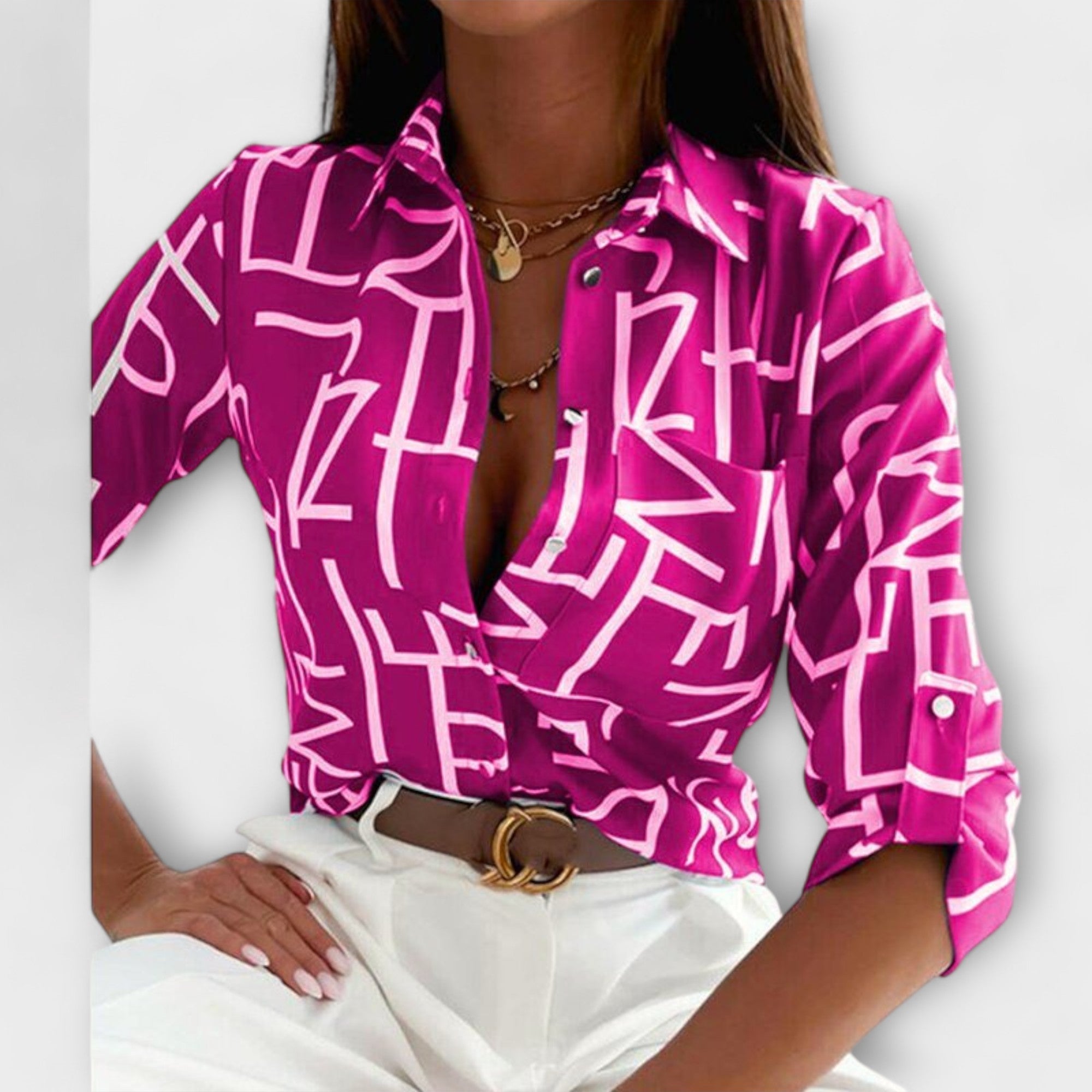 Blusa com Gola Clássica