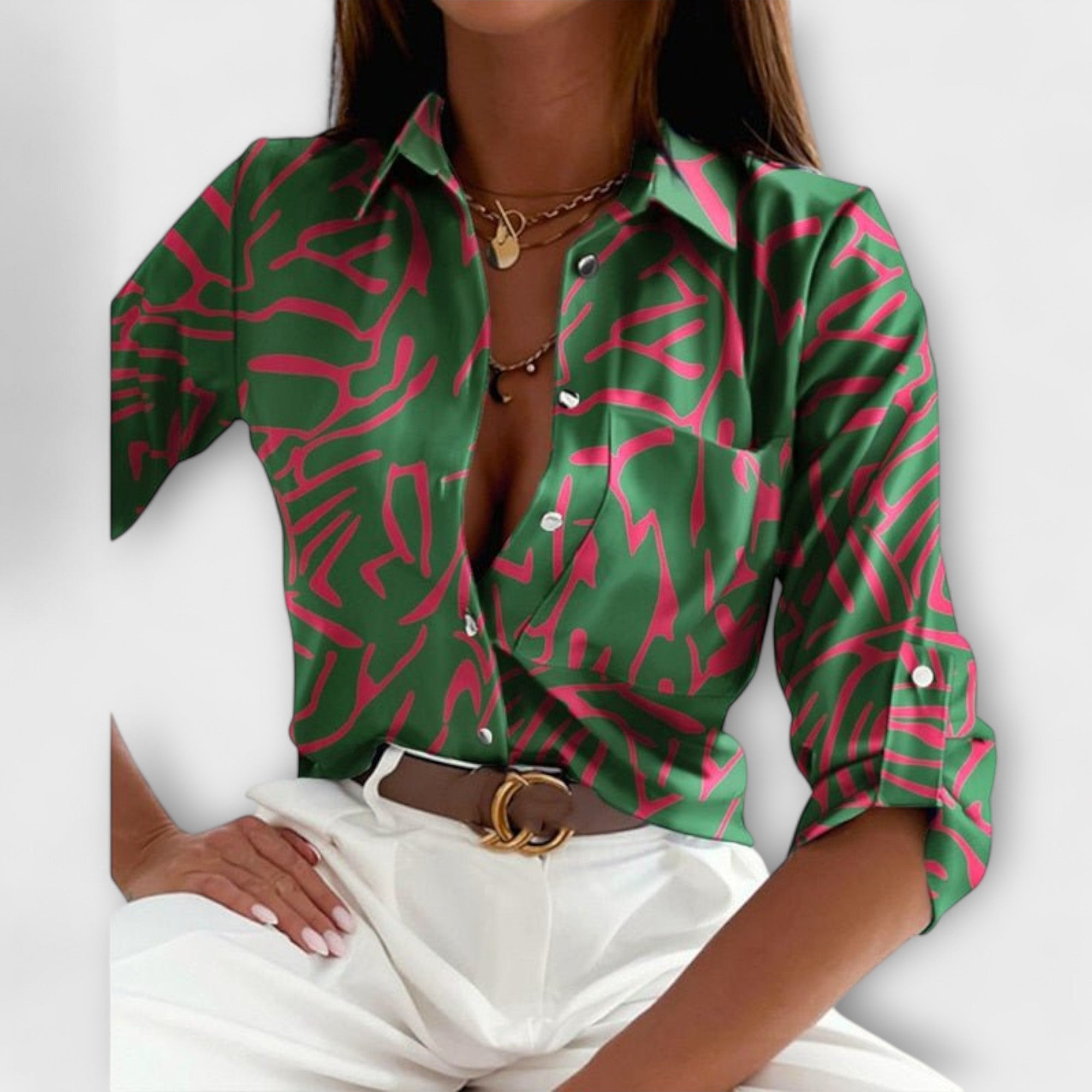 Blusa com Gola Clássica